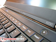 Die ThinkVantage Leiste ist nun steifer und verwirft sich nicht