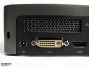 zwei digitale Displayanschlüsse: DVI und HDMI