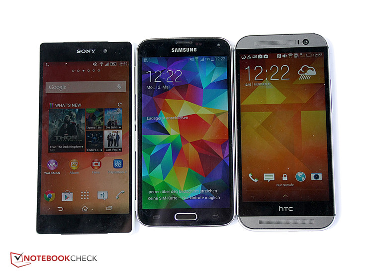Auf Samsungs Display wirken die Farben am lebendigsten, bei HTC dafür natürlicher.