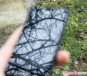 nicht mehr im Wege. Das Display spiegelt zwar,