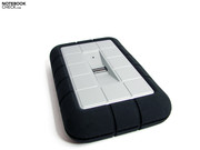 Ein Element ist der Fingerabdruckscanner, ein weiteres die AES 128bit Verschlüsselung