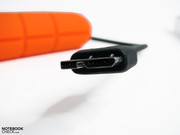 Hier die Verbindung zu LaCies Gehäuse