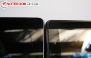 Obwohl es dünner ist, ist das Nexus 7 fast 19 mm größer als das Amazon Tablet.