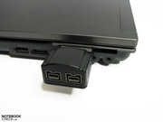 Fehlende Ports können per ExpressCard nachgerüstet werden