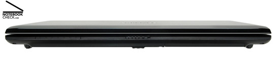 Samsung R700 Aura T9300 Dillen Vorderseite: Status-LEDs, Deckelriegel