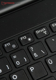 Die Sonderfunktionen haben Priorität, die Tasten "F1" bis "F12" erreicht man nur in Kombination mit der "Fn"-Taste. Allerdings kann man dies in den Optionen ändern.