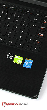 Die dedizierte Grafikkarte Nvidia GeForce 840M ist für ältere Spiele und auch manches aktuelle Game zu gebrauchen.