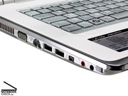 Ein digitaler Bildausgang wie DVI oder HDMI fehlt dem VGN-CR31S/W.