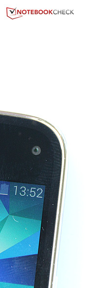 Sogar die Kamera an der Vorderseite macht ordentliche Bilder.