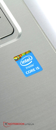 Für die Leistung ist ein Intel-Core-i5-Prozessor mit geringem Stromverbrauch zuständig.