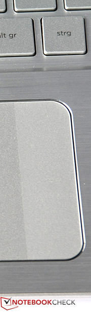 Diese Zonen sind optisch und haptisch aber nicht ganz so klar abgesetzt, wie wir uns das wünschen würden.