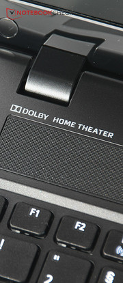 Da kann auch die Dolby-Software nicht mehr viel verbessern.