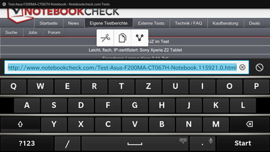 ...Querformat des Z30