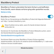 Sicherheit wird bei BlackBerry natürlich groß geschrieben, allerdings gibt es keinen Fingerabdrucksensor.