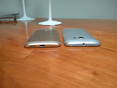 Ein echter USB-3.1-Typ-C-Anschluss findet sich an der Unterseite.