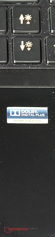 Die Lautsprecher werden von Dolby Digital Plus unterstützt und klingen gut.