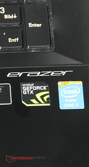 Insgesamt ist das Erazer X7831 ein sehr gutes Angebot. Das liegt vor allem an der extrem schnellen GeForce GTX 880M.