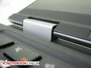 Kleine, jedoch stabile Scharniere.