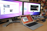 2 zusätzliche Displays am MBAir per DualHead2Go DP Edition von Matrox.