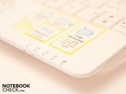 Diverse Statusleuchten an der vorderen, rechten Seite