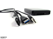Im Test haben wir eSata, USB 3.0 und USB 2.0