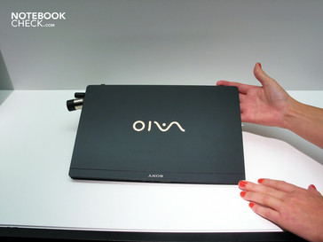Typisch Sony: Das Vaio X wirkt edel und hochwertig!