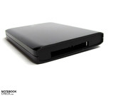 gleiche Kerneigenschaften inklusive Hochglanzoberfläche bietet die 320 GB Variante