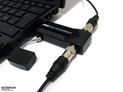 größerer Platzbedarf aufgrund der 2 Tuner notwendig