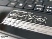 Im Innerern arbeitet der neue Intel Atom N450 Prozessor (1,66 GHz)