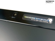 Die integrierte Webcam bietet eine Auflösung von 0,3 Megapixel