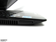 Der Cardreader ist gut erreichbar positioniert.