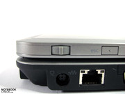 Sonderbediener für den Tabletmodus finden sich im Displayrahmen