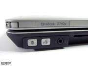 Die Audiobuchse kann nur entweder oder genutzt werden