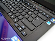 Das Sony Vaio VPC-CW2S1E/L ist mit einer Chiclet-Tastatur ausgestattet, die ...