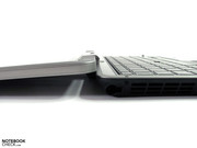 Der Öffnungswinkel ist sehr großzügig ausgelegt