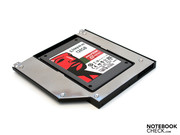 1 TByte werden aktuell unterstützt. Dabei ist es egal ob ein HDD oder SSD integriert wird.