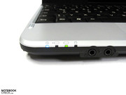 Frontseitig angebrachte Audioports gefallen vor allem Headsetnutzern