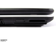 ...Karteneinschübe und Hardwareschalter sind gut erreichbar vorne integriert