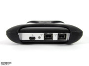 USB 2.0 und 2x FW 800, aber keine zusätzliche Stromversorgung