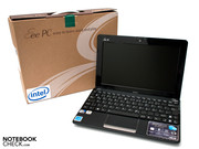 Im Test: Asus Eee PC 1015PEM Netbook mit Intel Atom N550.