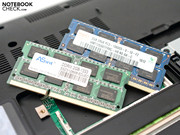 Asus spart und sucht sich die günstigsten Module für das U33JC zusammen?