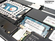 Ein Upgrade auf 2 GByte DDR2-5300-Arbeitsspeicher empfiehlt sich.