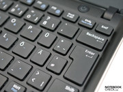 einige Tasten zu klein dimensioniert erscheinen.