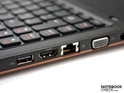 Für die Videoausgabe bietet das IdeaPad U260 VGA und HDMI.