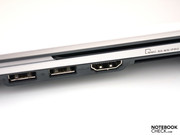 Ein HDMI-Ausgang (1.3) ist an Bord, aber auf USB 3.0 wird verzichtet.