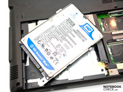 ... die Festplatte lassen sich dadurch schnell austauschen.