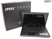Im Test: MSI CX640-i547W7P Notebook
