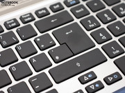 Das großzügige Layout in Schwarz und Tippgefühl überzeugen.