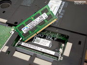 ... der Arbeitsspeicher lassen sich in kurzer Zeit austauschen.