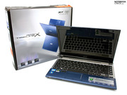 Im Test: Acer Aspire 3830TG Subnotebook in Ice-Blue